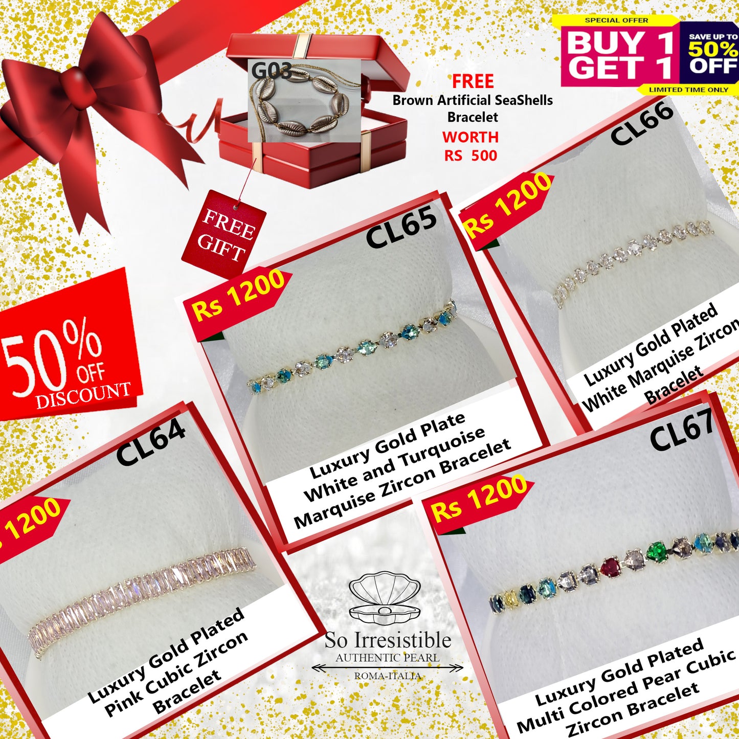 Luxury Gold Plated Zircon Bracelet Collection - Marquise, Cubic & Pear Cut Designs