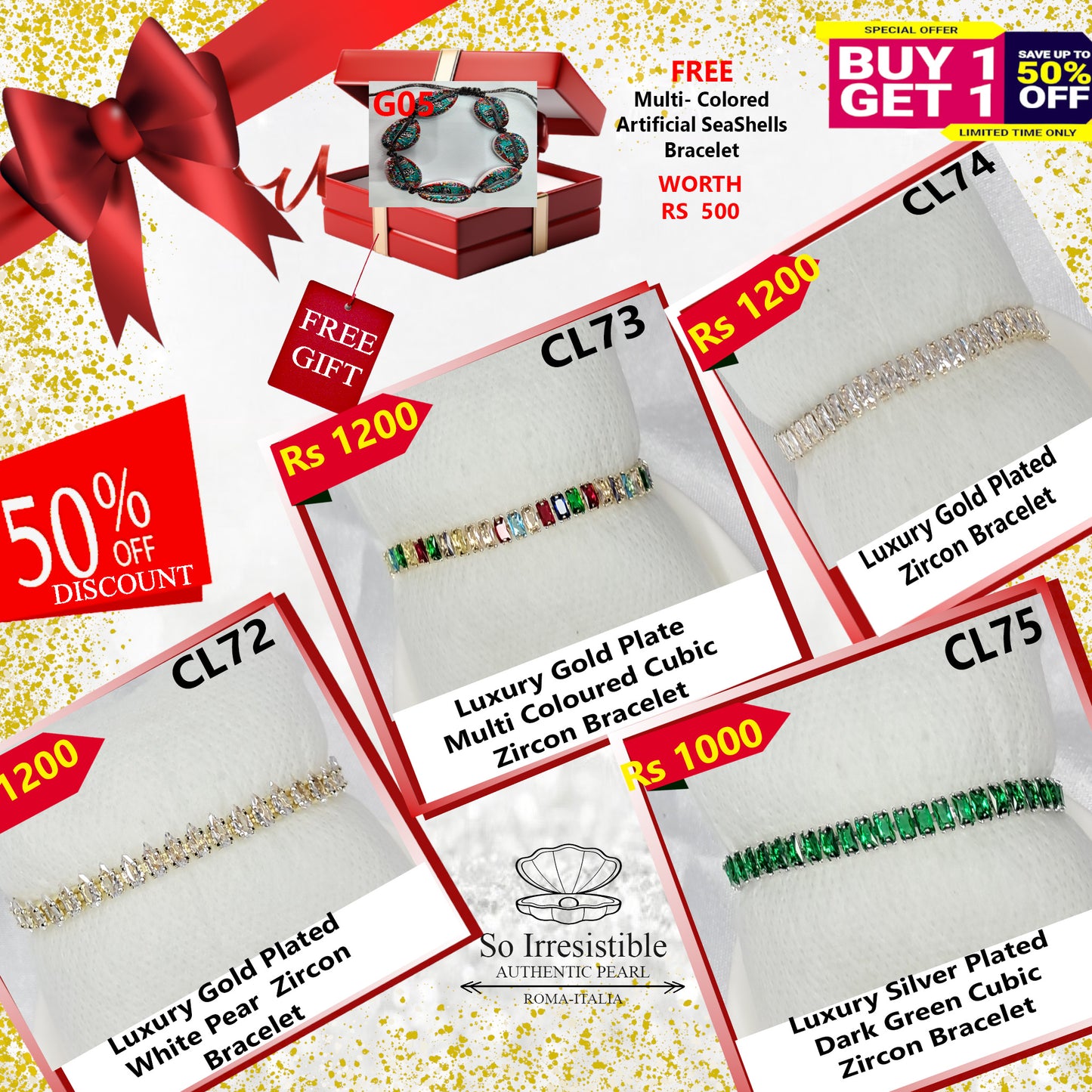 Luxury Plated Cubic & Pear Zircon Bracelet Collection - Classic & Multi-Color Designs