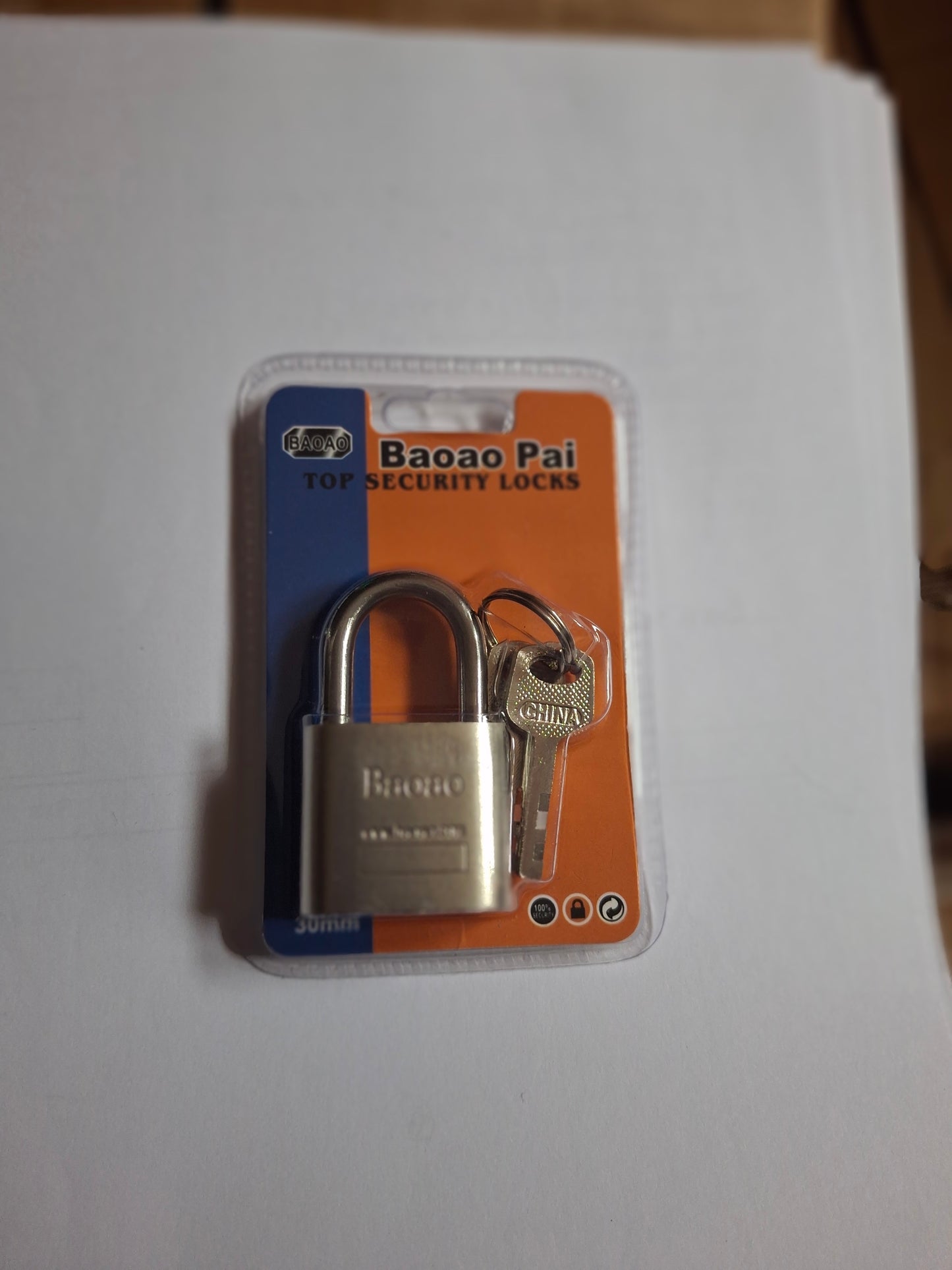 Baoao Pai Pad Lock 30 MM