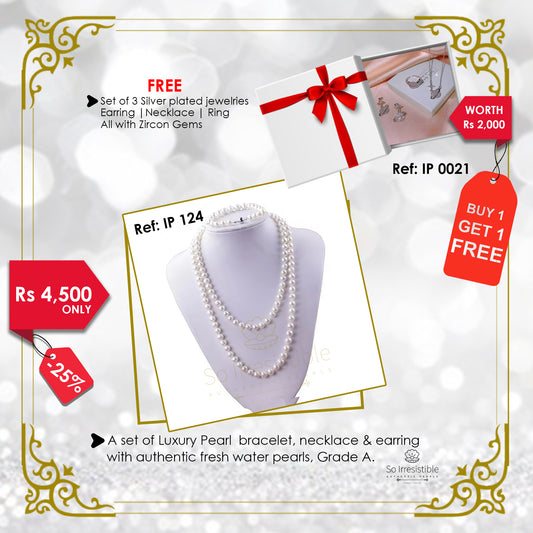 IP 124 - Luxury Pearl necklace