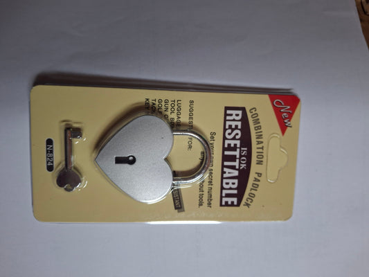 HEART SHAPE PAD LOCK