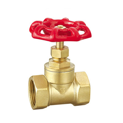 Brass stop valve